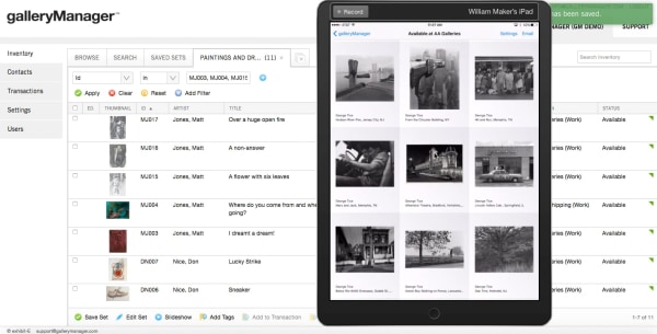 Syncing the iPad and iPhone App