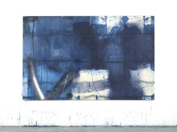 Time and tide mixed media on canvas 160cm x 250cm