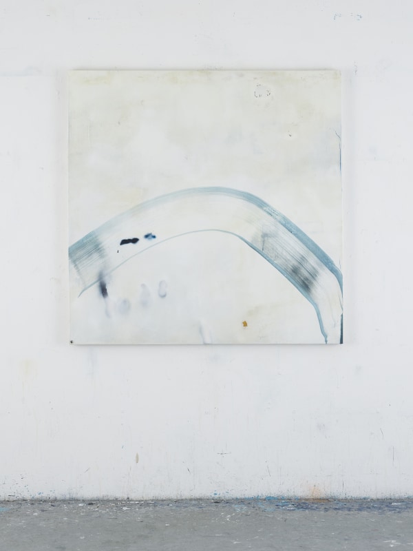 Over Fall mixed media on canvas 120cm x 120cm