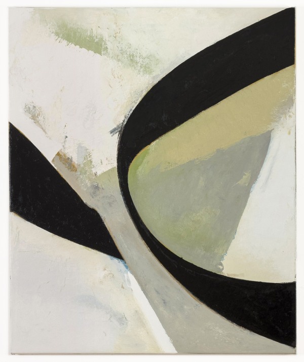 Composition 206 oil on canvas 90cm x 75cm