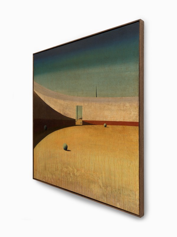 Ram N Enrich Rondo Fosc 2024 Acrylic On Canvas 110Cm X 110Cm 43 X 43 Side