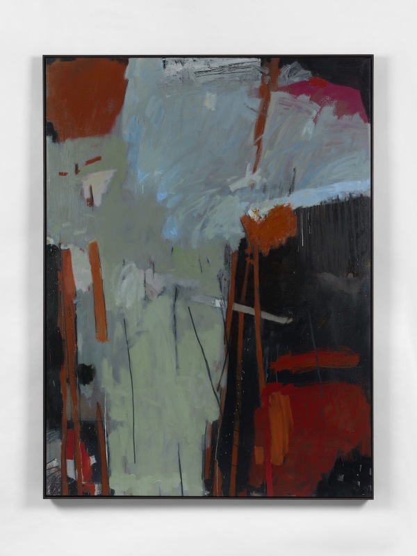 Richard Hearns, Icarus, 2022. Oil on canvas, 70 by 52 inches. Courtesy the artist and Cadogan Gallery.