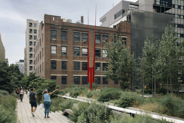 George Rickey in New York