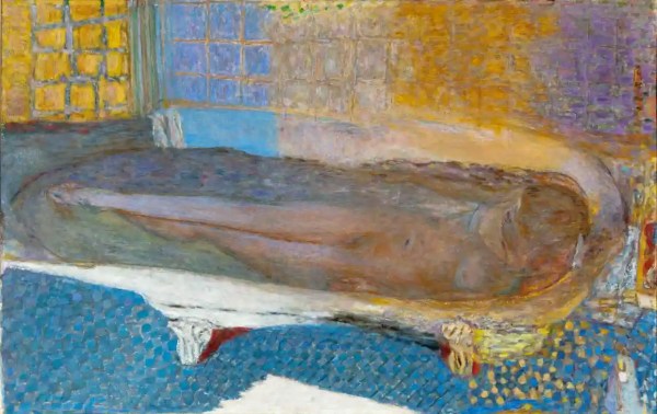 Pierre Bonnard, Nude in the Bath, 1936, Musée d'Art Moderne de la Ville de Paris.