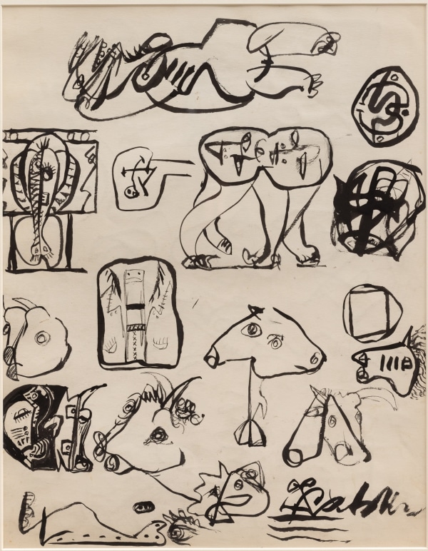 Jackson Pollock, Untitled, c. 1939-1942
