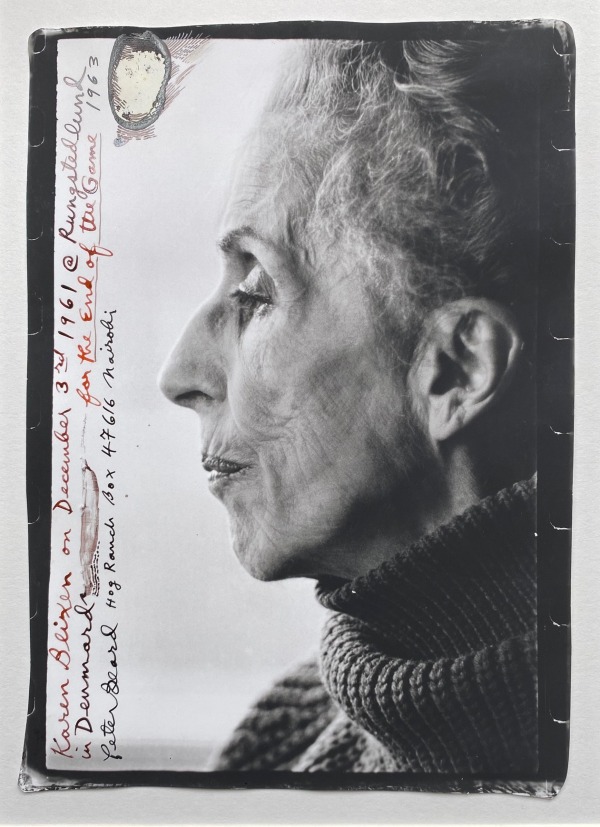Peter Beard, Karen Blixen, Rundstedlund, Denmark, 1961, 2002