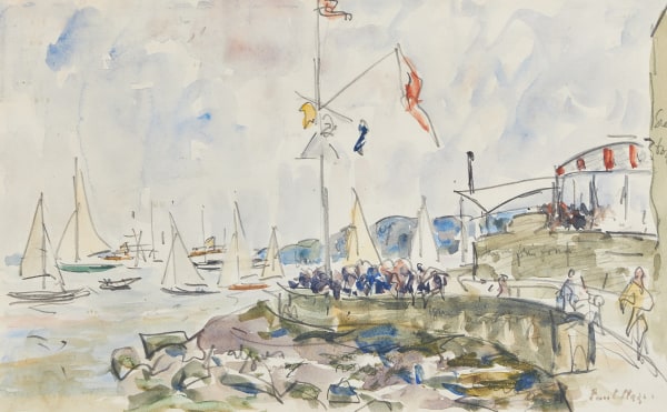 Paul Maze , The Royal Yacht Squadron, Cowes, Isle of Wight