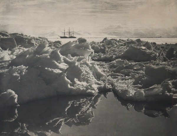 Herbert George Ponting , The 'Terra Nova' in McMurdo Sound, 1910-13