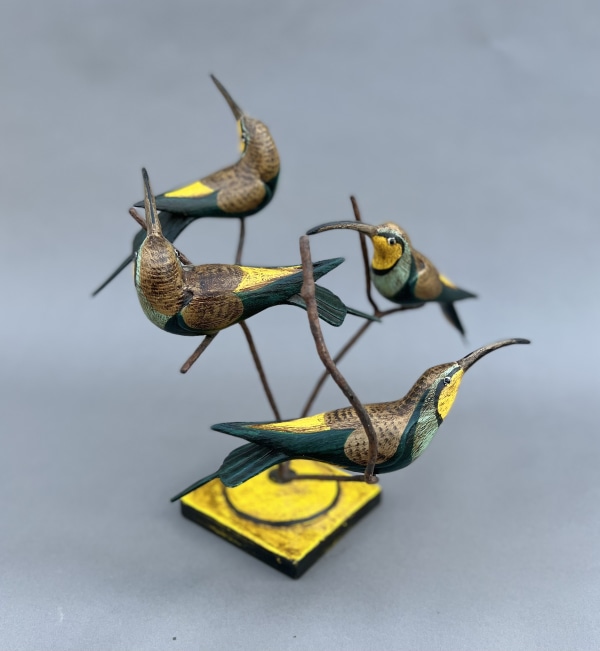 Stephen Henderson, Group of four Bee-eaters