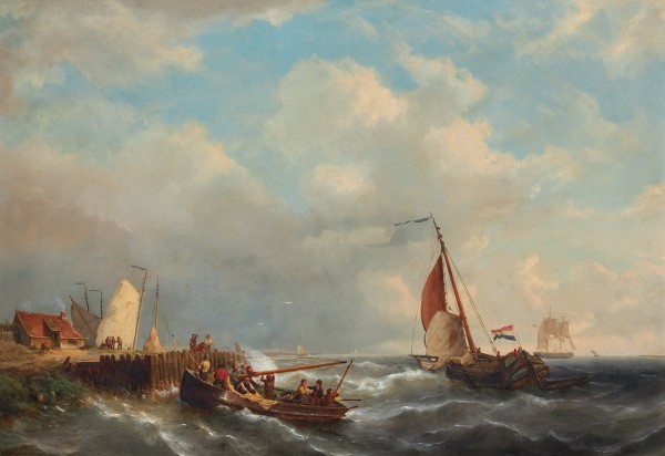 Warner Gyselman 1827-1862, Fishing boats