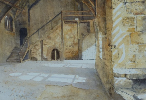 Gordon Rushmer, The Great Hall, Stokesay Castle (unframed)