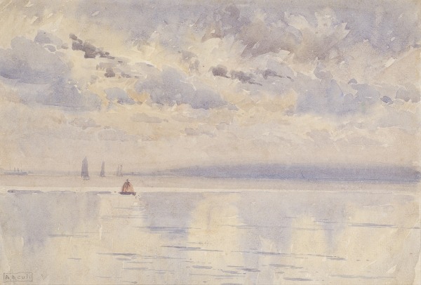 Alma Claude Burlton Cull , Seascape, September 1906