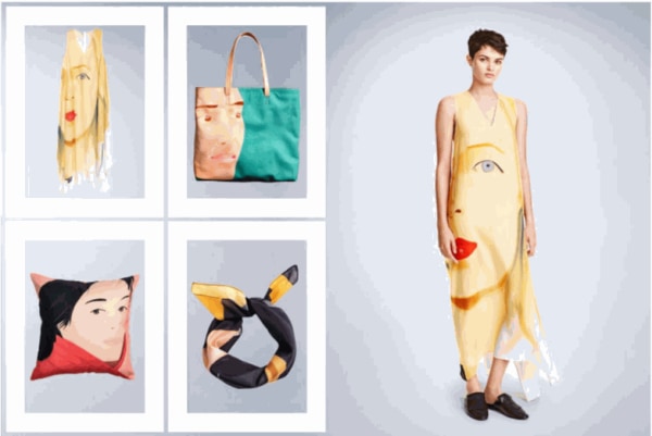 Alex Katz teams up with H&M