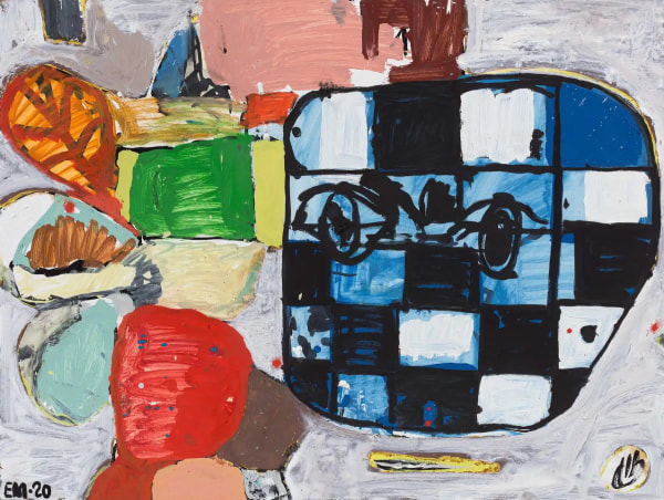 Eddie Martinez in 50 Paintings, Milwaukee Art Museum, Wisconsin