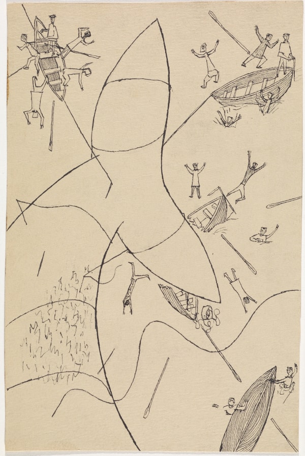 Alex Katz in Draw Me Ishmael: The Book Arts of Moby Dick, Peabody Essex Museum, MA
