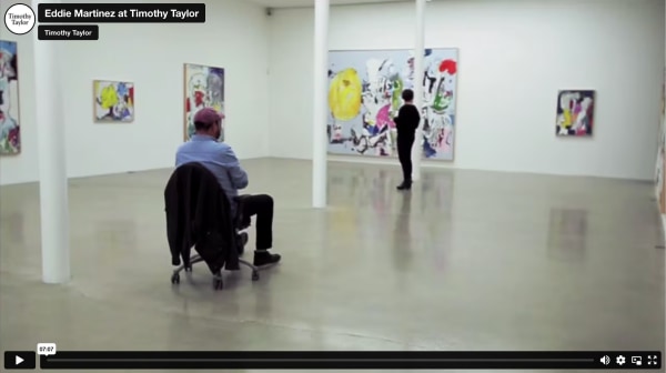 Eddie Martinez at Timothy Taylor, Timothy Taylor, London