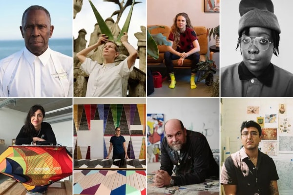 Clockwise from top left: Marco Giannavola, Alexandre Guirkinger, Andrea Rossetti, Jesper Damsgaard Lund, Clifford Prince King, Jason Schmidt, John D. and Catherine T. MacArthur Foundation, Daniela Kohl.