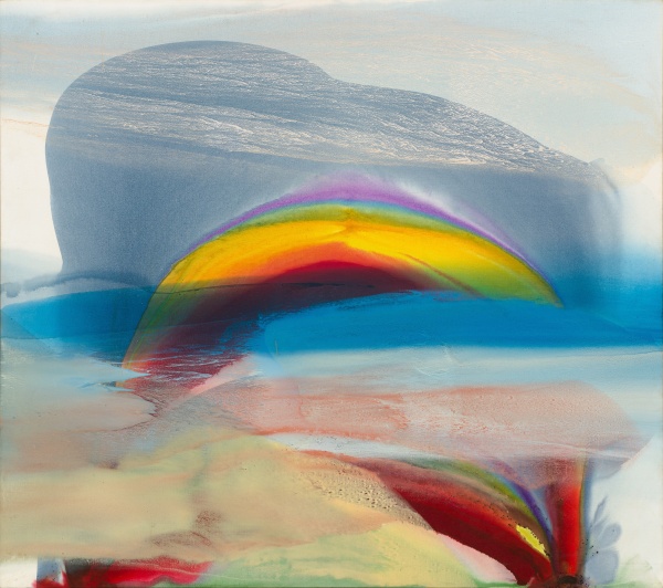 Paul Jenkins, "Phenomena Rain Palace," 1976