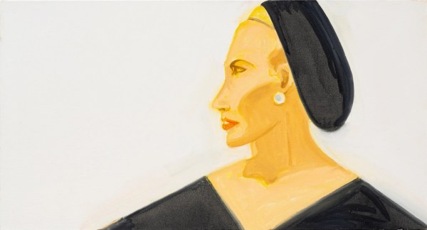 Alex Katz, "Claire McCardell," 2022. Photo: Charles Duprat © Alex Katz / Adagp, Paris, 2024