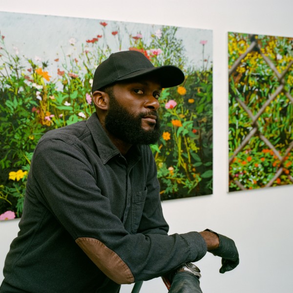 Portrait of the artist in his studio. Photo: Andre D. Wagner