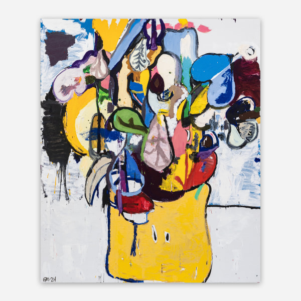 Eddie Martinez, "Scaffold," 2024