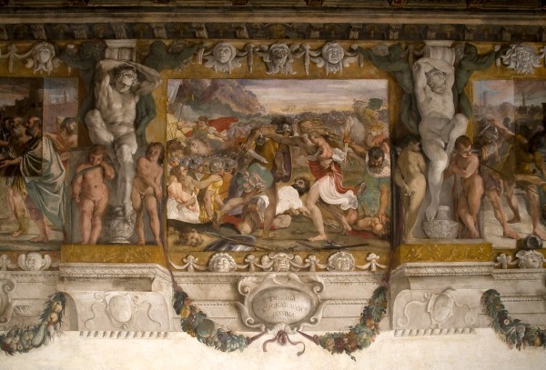 La battaglia fra i romani e i sabini