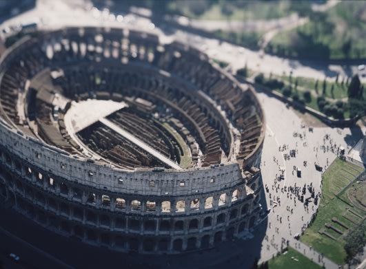 Photo of the Colosseum, Rome, Italy