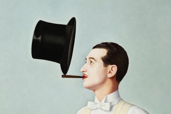 A Juggler balancing his hat - Antonio Donghi Il Giocoliere, 1936.