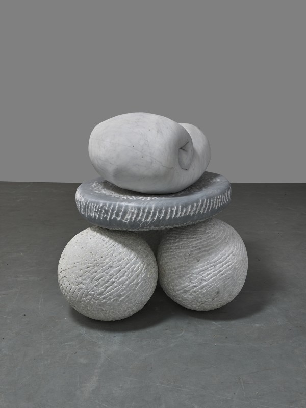 Untitled, 1981, marble, 39 3/8 x 29 1/2 x 29 1/2 in / 100 x 75 x 75 cm