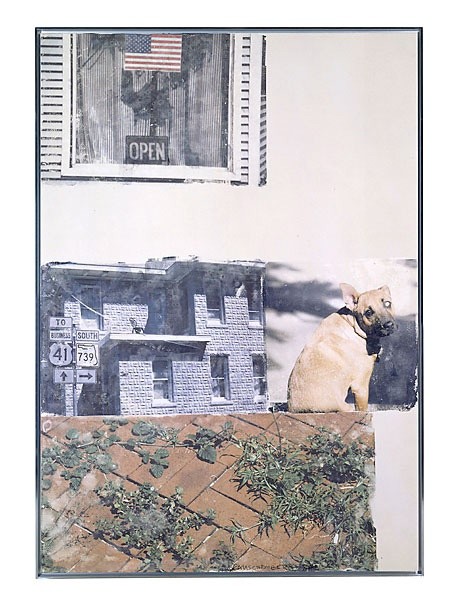 Robert Rauschenberg, Page 10, Paragraph 3 (Short Stories), 2001, pigment transfer on polylaminate,  85 1/2 x 61 in / 217.2 x 154.9 cm