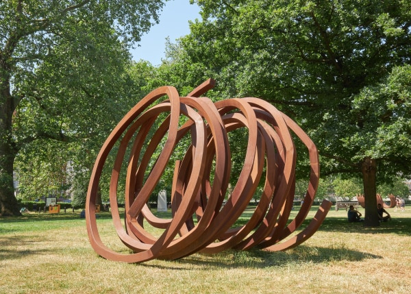 © Bernar Venet, Three Indeterminate Lines, 2010, Courtesy Venet Foundation
