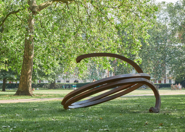 © Bernar Venet, Indeterminate Line, 1992, Courtesy Venet Foundation