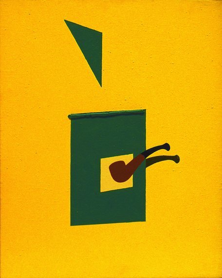 Patrick Caulfield, Pipe & Blind, 1990