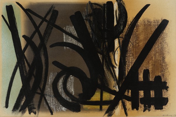 Hans Hartung, Composition, 1952