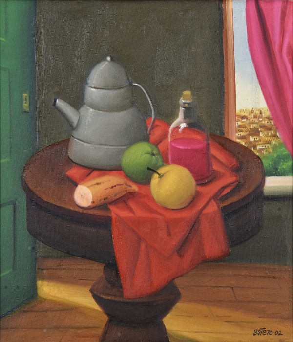 Fernando Botero, Still Life with Coffee Pot, 2002