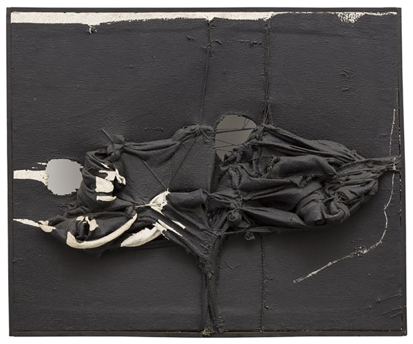 Manolo Millares, Cuadro (10), 1964