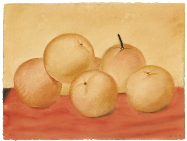 Fernando Botero, Still Life with Oranges, 1979