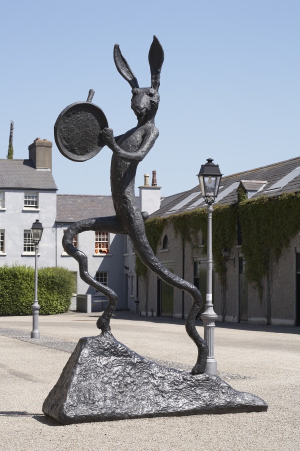 Barry Flanagan, The Drummer: Installation at IMMA, Dublin, 1996