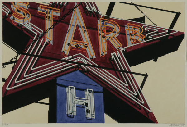 Robert Cottingham, Starr, 1983