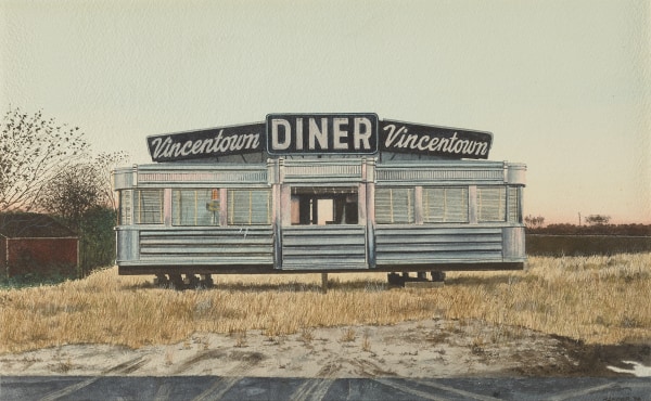 John Baeder, Vincentown Diner, 1974