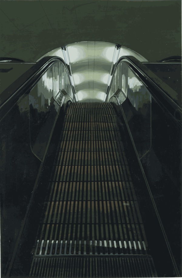 Richard Estes, Picadilly Station. Urban Landscapes no.2, 1979