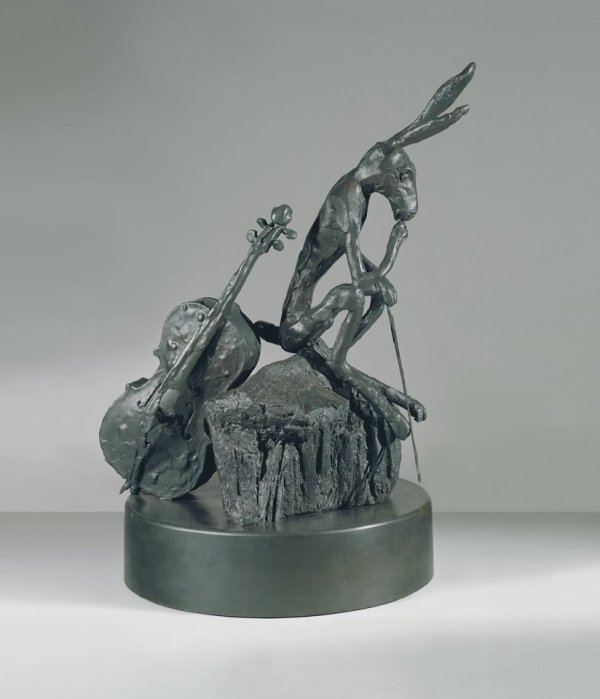 Barry Flanagan, Large Troubador, 2004