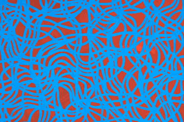 Sol LeWitt. Irregular Grid, 2001 (Detail). Image courtesy of Zeit Contemporary Art, New York.