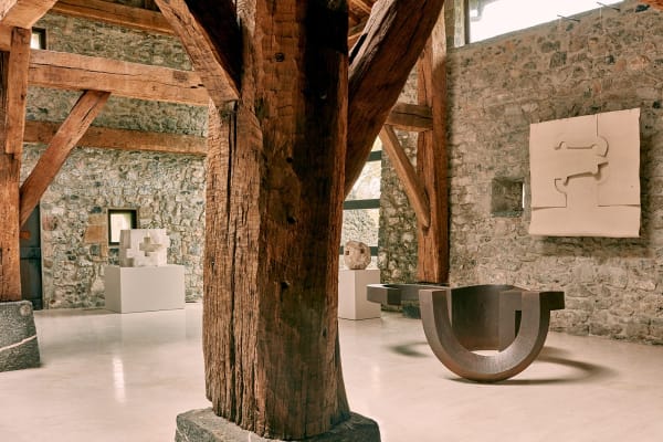 Chillida Leku, the museum and sculpture park founded by the late Eduardo Chillida © Zabalaga Leku, San Sebastián; photograph by Gonzalo Machado.
