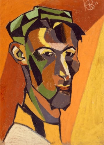 <p>Henri Gaudier-Brzeska (1891-1915), <em>Self Portrait</em> 1913 </p>