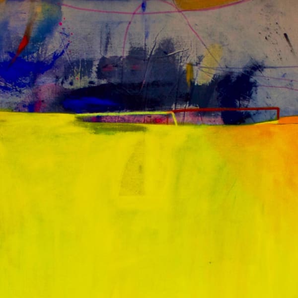 Dana James, Roadtripping, 2019, Oil and pigment on canvas, 46 x 32 inches (116.8 x 81.3 cm)