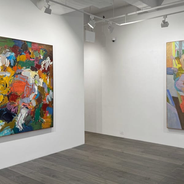 “Charles Cajori: Turbulent Space, Shifting Colors” at Hollis Taggart: Art Exhibition Review