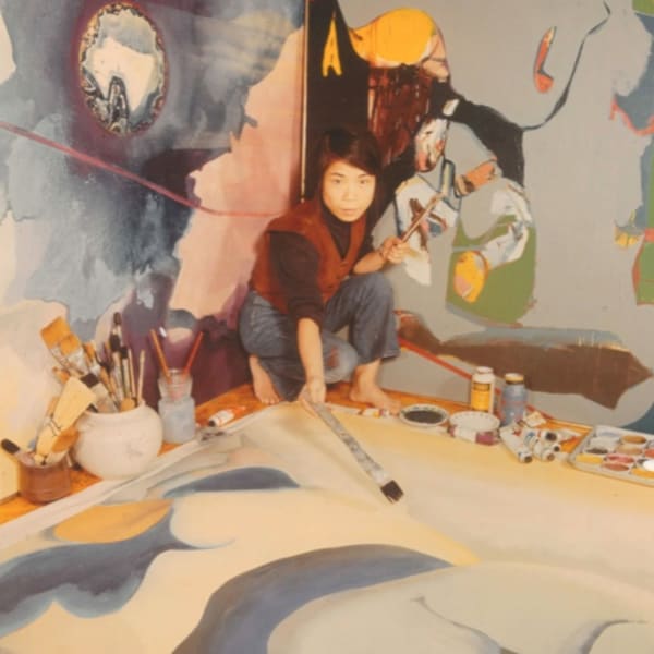 Dusti Bongé, Audrey Flack, and Michael (Corinne) West at Fondation Vincent van Gogh Arles, France