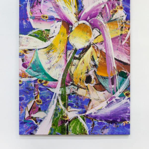 Spotlight: Abstract Expressionism Meets Street Art in Alexandros Vasmoulakis’s Bold and Colorful New York Debut -artnet