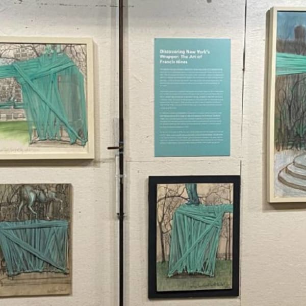 Part of million-dollar art rescued from dumpster to get exhibit at Connecticut museum